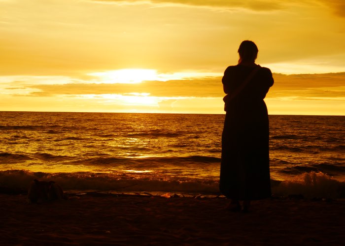 Negombo Beach Sunset