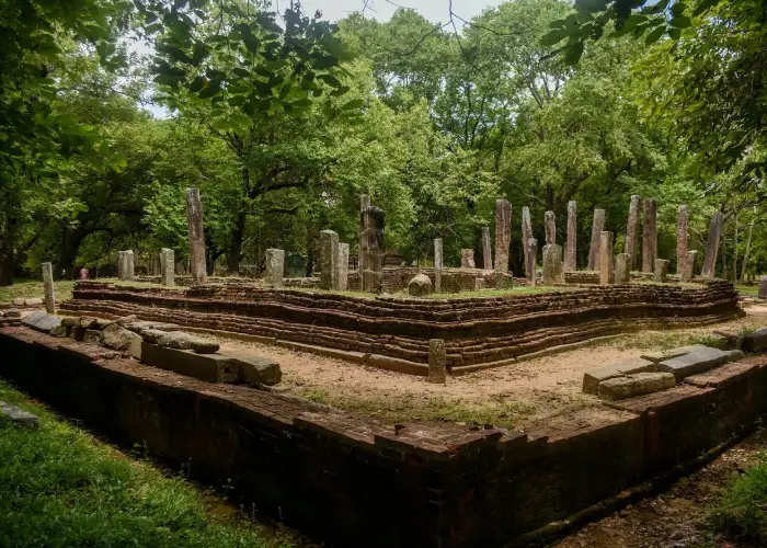 ‘Magul Maha Vihara’ Buddhist temple Lahugala