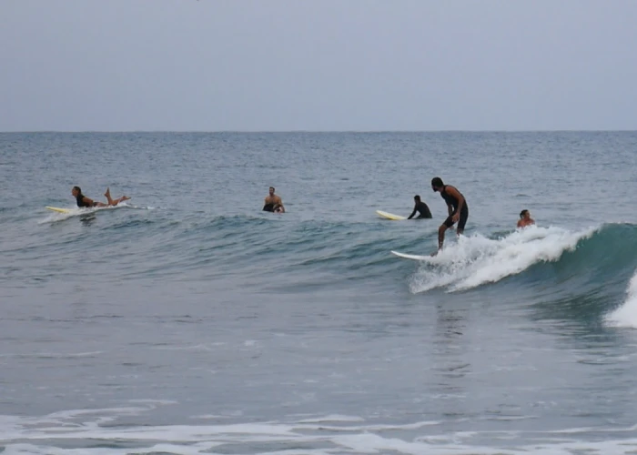 Taking 'Surf' lessons at Arugam Bay