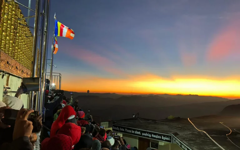 Sunrise at Adam's Peak